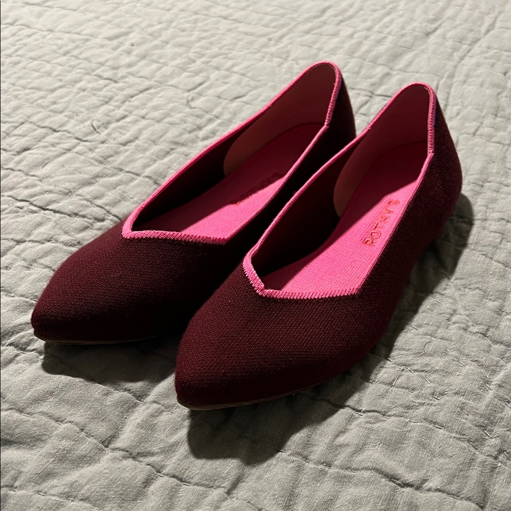 Rothys, size 10, wool blend